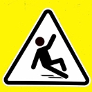 caution wet floor sign